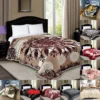 Heavy Weight Soft 2PLY Blankets Reversible Bed Throw King Size Comforter