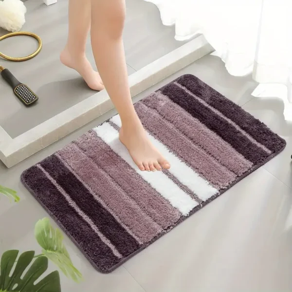 Extra Soft Absorbent Bath Mat Light brown