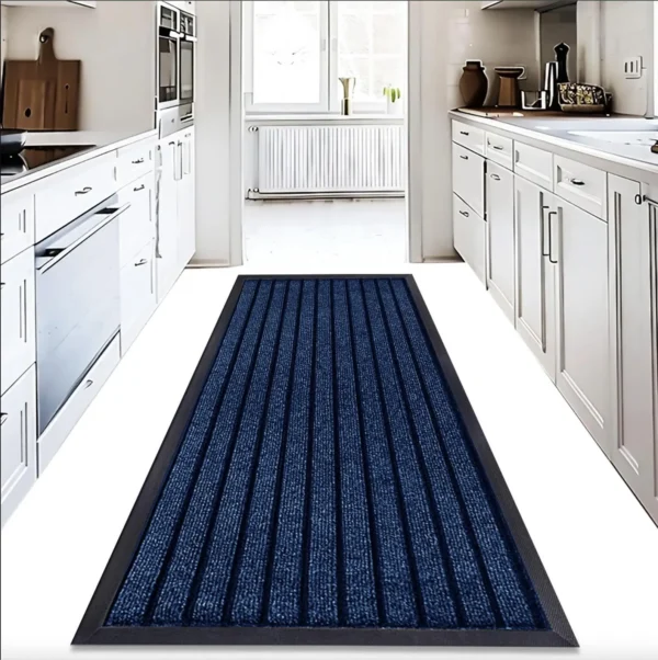 Heavy Duty Kitchen Runner RugBlue