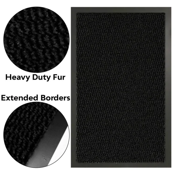 Heavy Duty Dirt Trapper Doormat Strong backed- Non-Slip & Washable Rugstars UK
