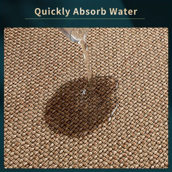 Non-Slip Kitchen Rugs Set of 2 - Washable & Absorbent - Super Absorbent