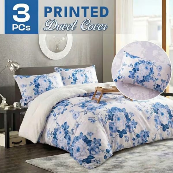 Vintage Floral Duvet Cover Set UK Reversible Cotton Rich 3 Colours — Rugstars UK