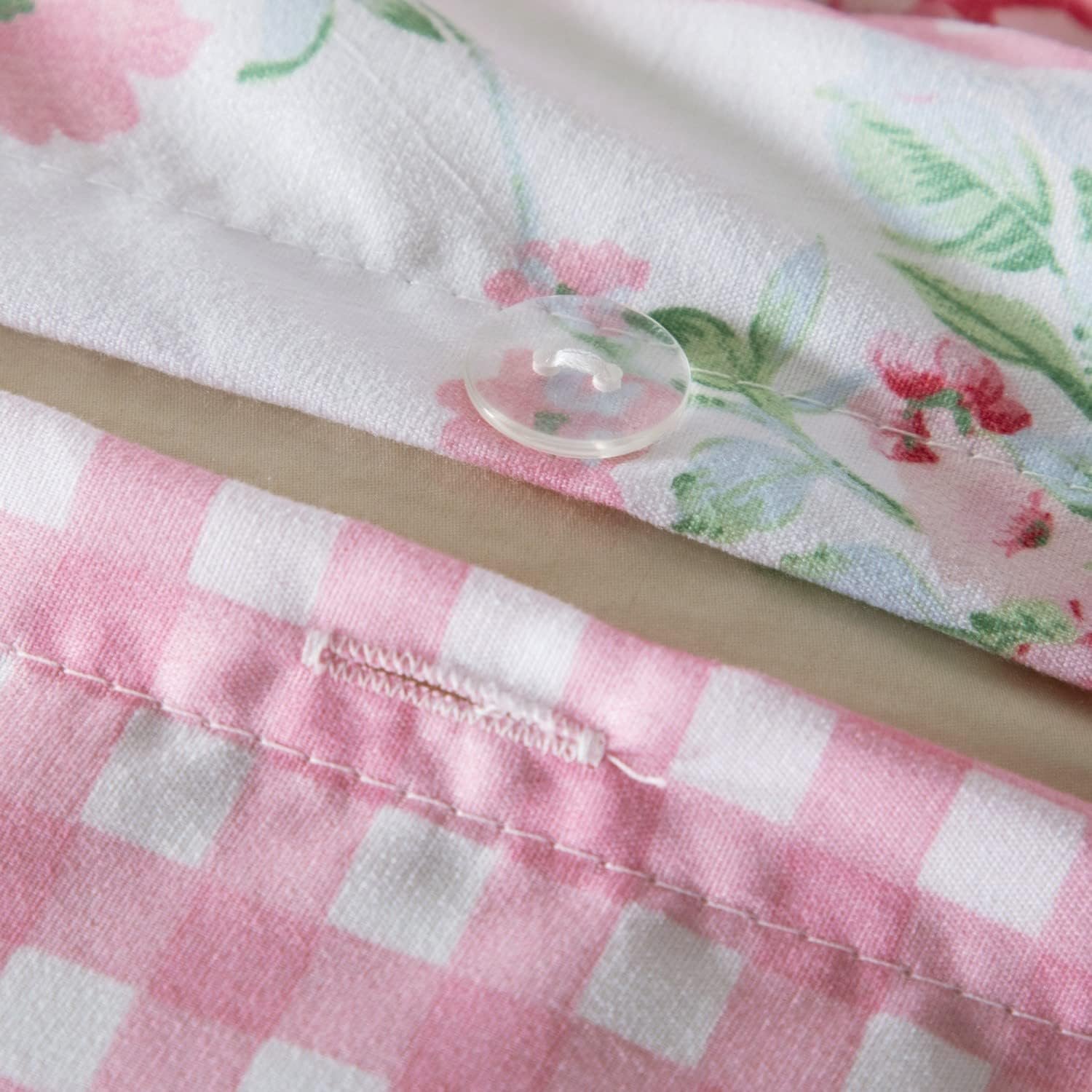 3 Piece Duvet Cover with Pillowcase | 100% Rich Cotton Reversible Duvet Set | Single Double King Size UK | Luxury Floral Duvet Cover set