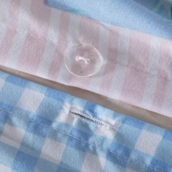 3 Piece Duvet Cover with Pillowcase | 100% Rich Cotton Reversible Duvet Set | Single Double King Size UK | Luxury Floral Duvet Cover set