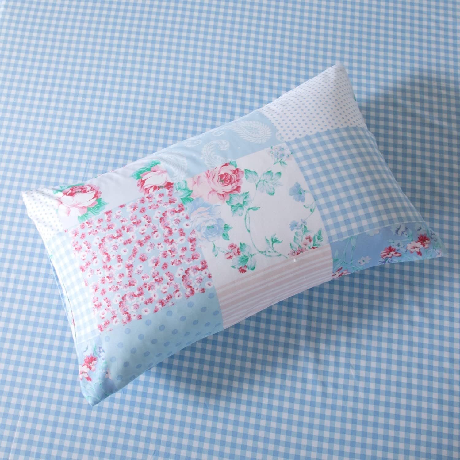 3 Piece Duvet Cover with Pillowcase | 100% Rich Cotton Reversible Duvet Set | Single Double King Size UK | Luxury Floral Duvet Cover set