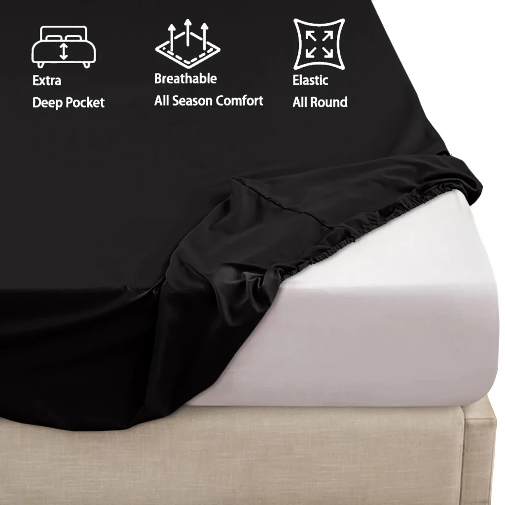 Experience Unmatched Comfort & Softness Extra deep fitted sheet