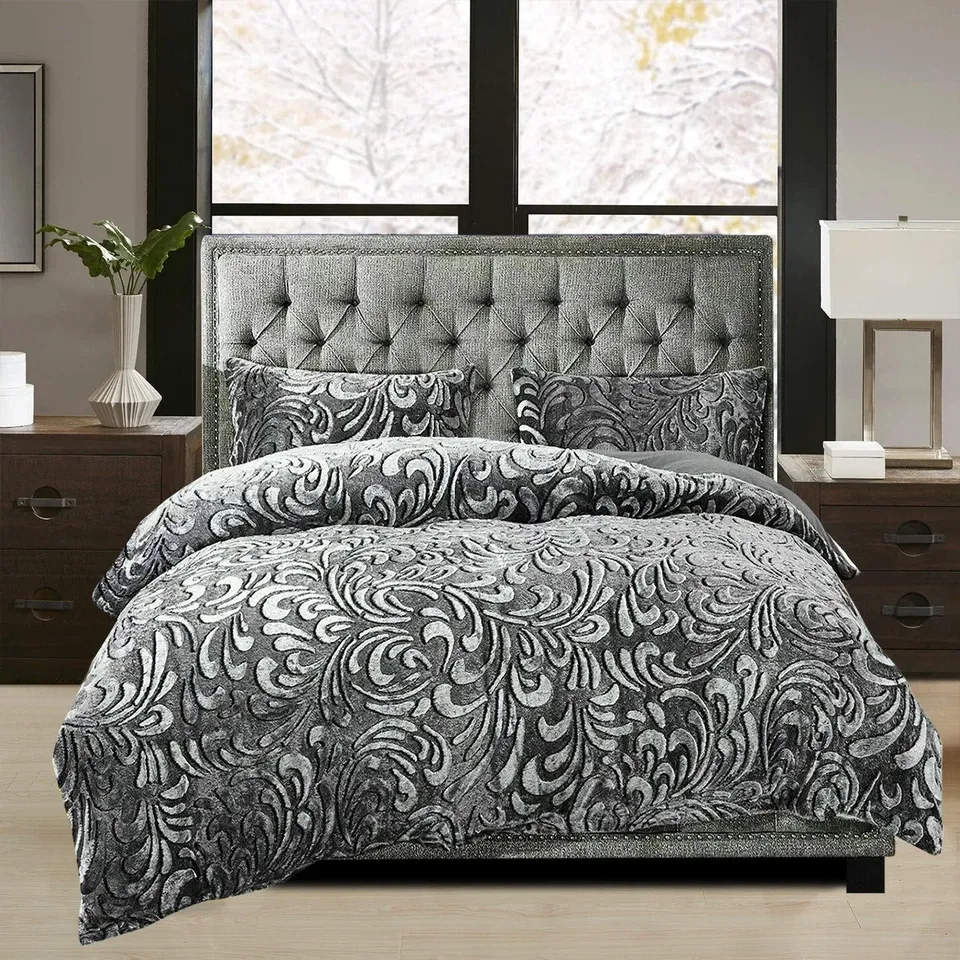 Teddy Fleece Duvet Cover Set - Image 12
