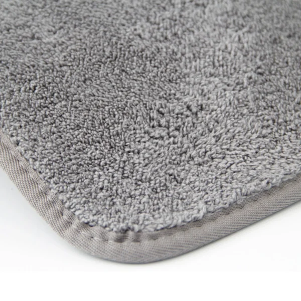 Microfiber Bath Mat Grey - Non-Slip Microfiber Bath Mat 1 Rugstars UK