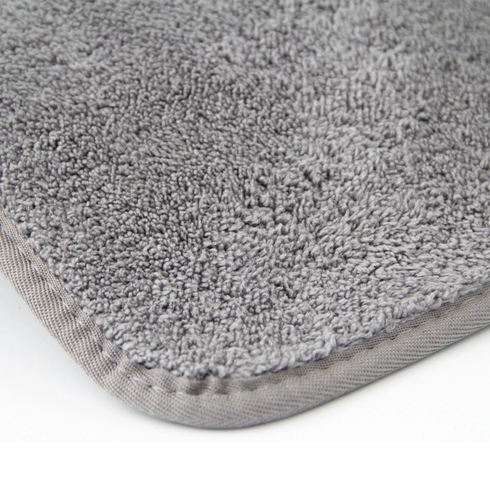 Microfiber Bath Mat Grey - Non-Slip Microfiber Bath Mat 1 Rugstars UK