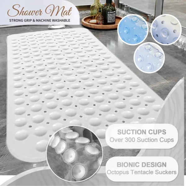 Extra Large Non Slip Bath Mat Rugstars UK