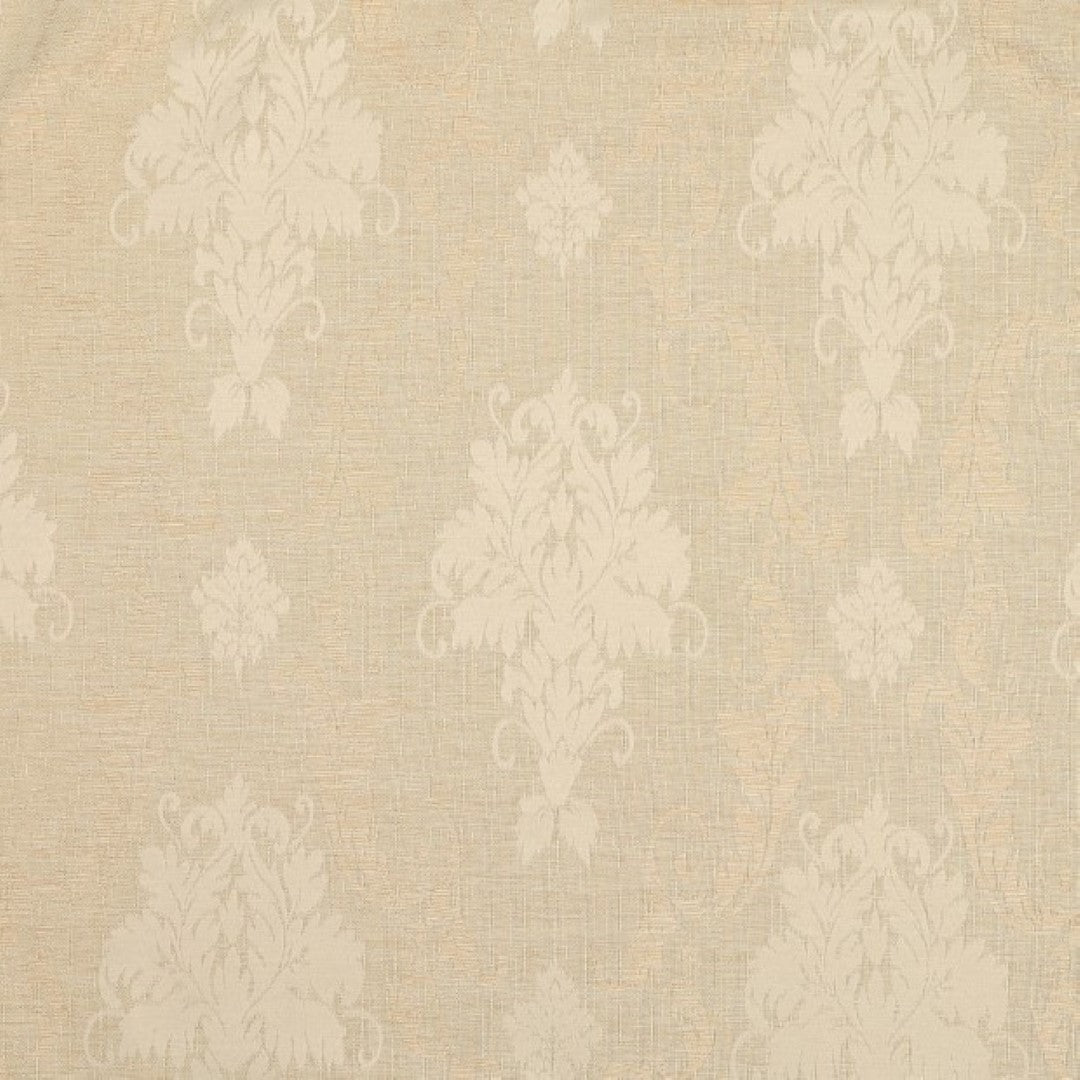 Beige fully lined ring top curtain pair room setting Rugstars UK