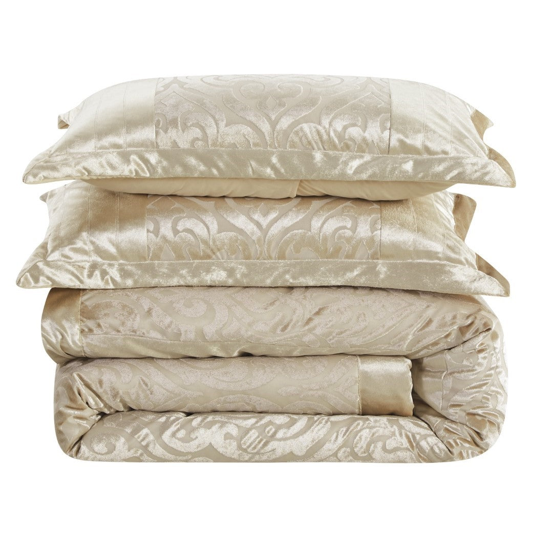 Infinity Jacquard Velvet Bedspread Set - Image 5