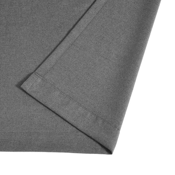 Grey eyelet blackout curtains ready made pair Rugstars UK