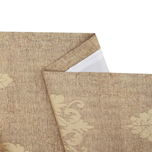 Gold ready made fully lined curtains with tiebacks Rugstars UK