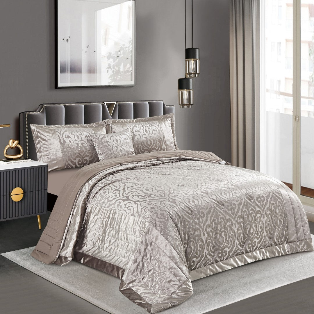 Infinity Jacquard Velvet Bedspread Set - Image 7