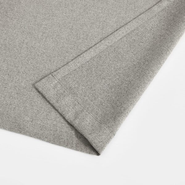 Mink beige eyelet blackout curtains ready made pair Rugstars UK