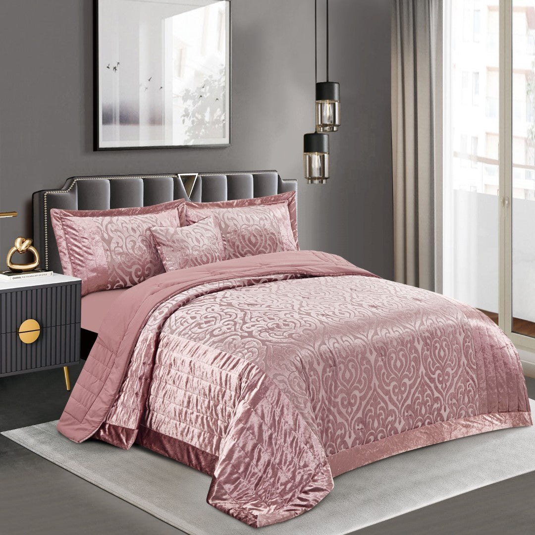 Infinity Jacquard Velvet Bedspread Set - Image 13