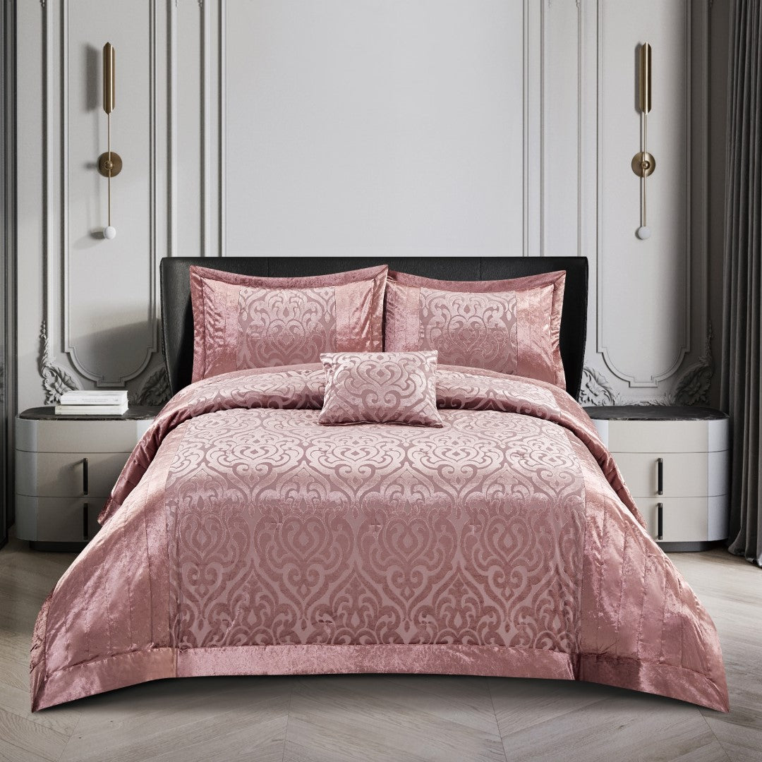 Infinity Jacquard Velvet Bedspread Set - Image 14