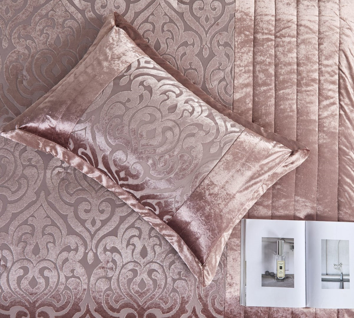 Infinity Jacquard Velvet Bedspread Set - Image 16