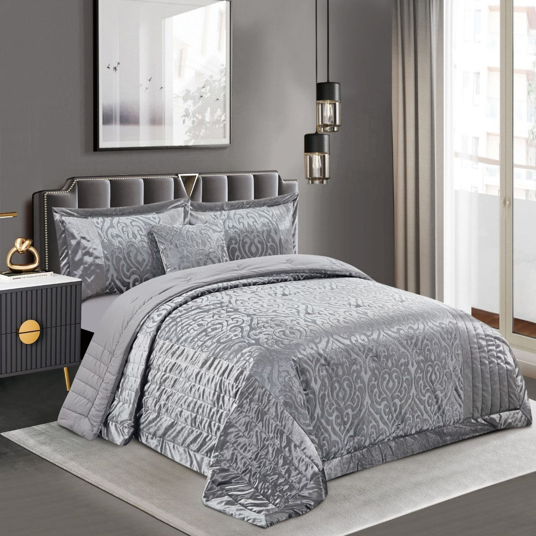 Infinity Jacquard Velvet Bedspread Set - Image 19