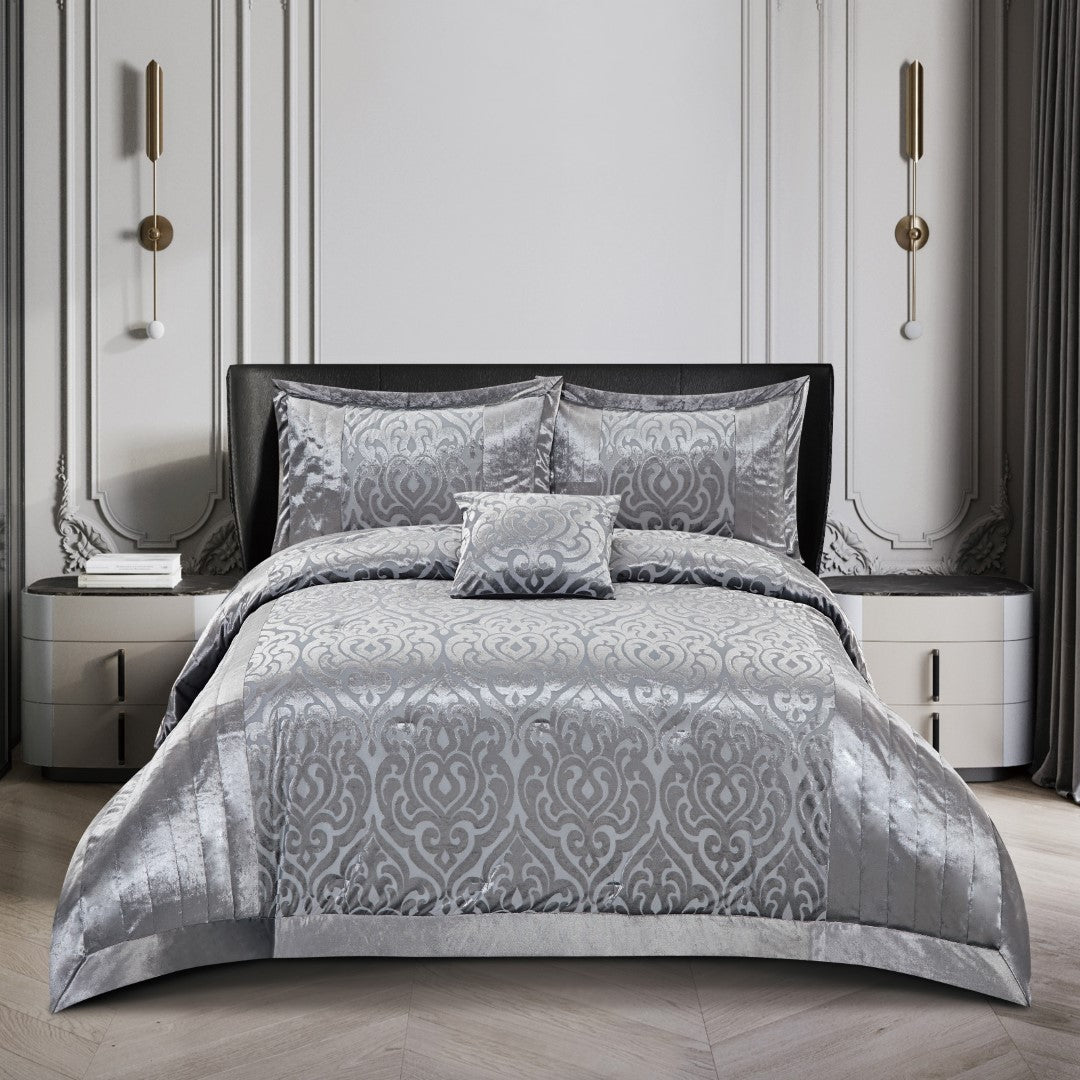 Infinity Jacquard Velvet Bedspread Set - Image 20