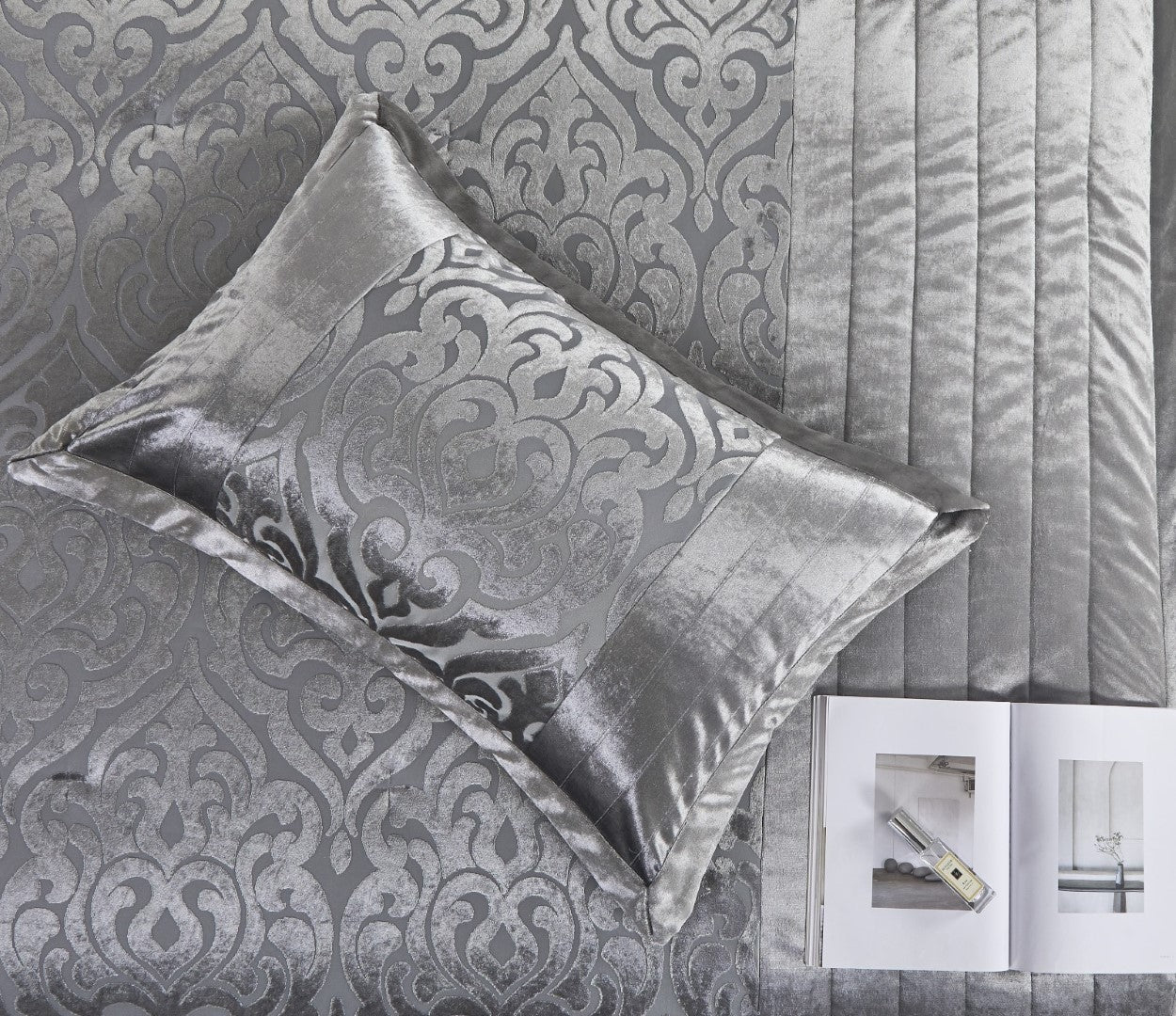 Infinity Jacquard Velvet Bedspread Set - Image 22