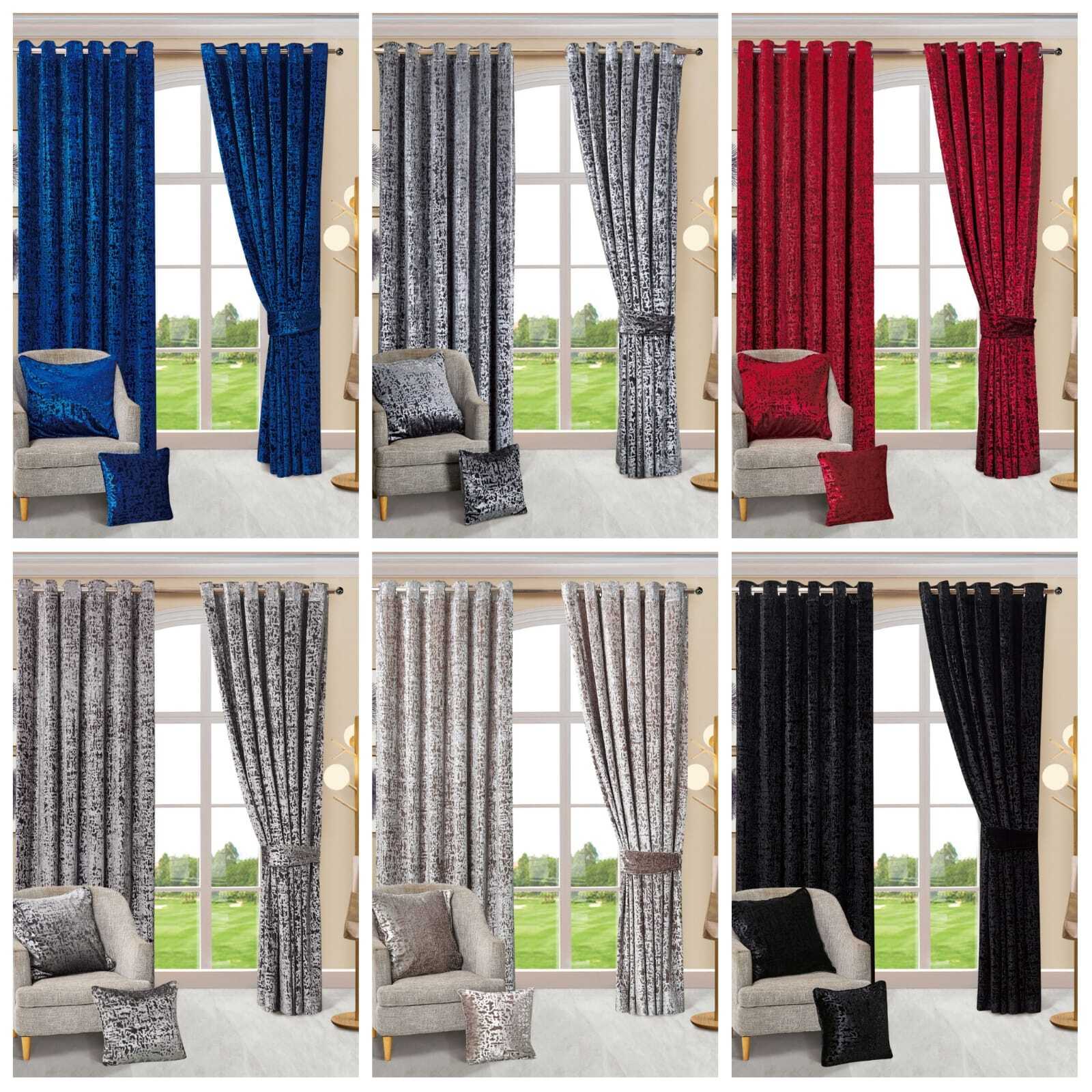 Cleo Jacquard Eyelet Curtains product image