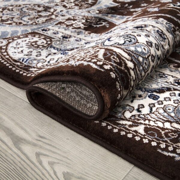 Brown Rada Traditional Runner Rug detail view 1 Rugstars UK