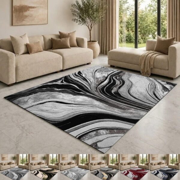 Gant Marble Effect Rug shown in all colourways Rugstars UK