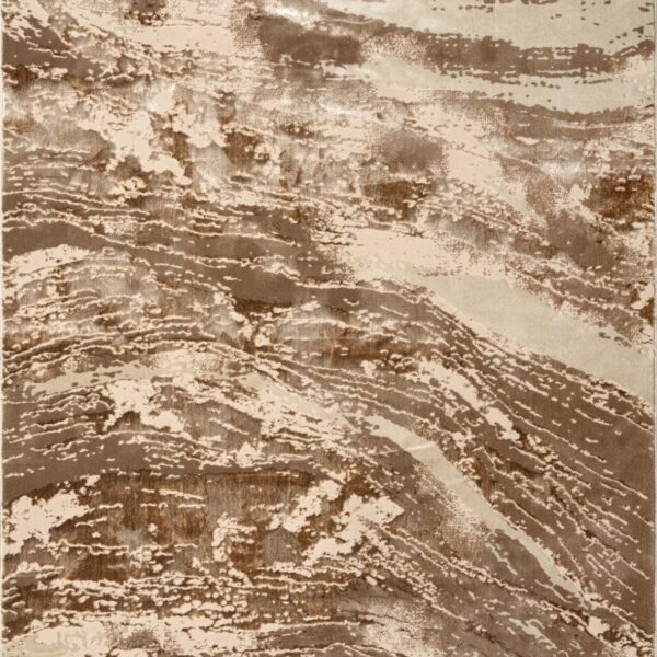 Mink Jeze Modern Distressed Rug detail view 1 Rugstars UK