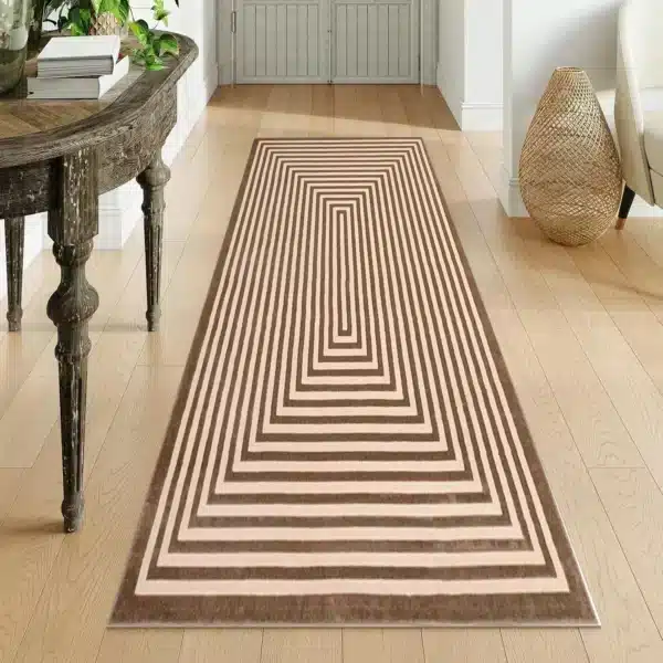 Nora Striped Non Slip Hallway Runner Rug - product image 14