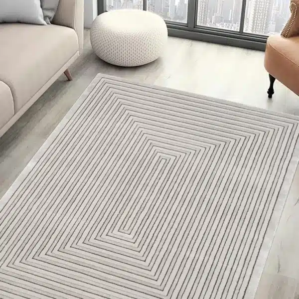 Nora Striped Non Slip Hallway Runner Rug - product image 3