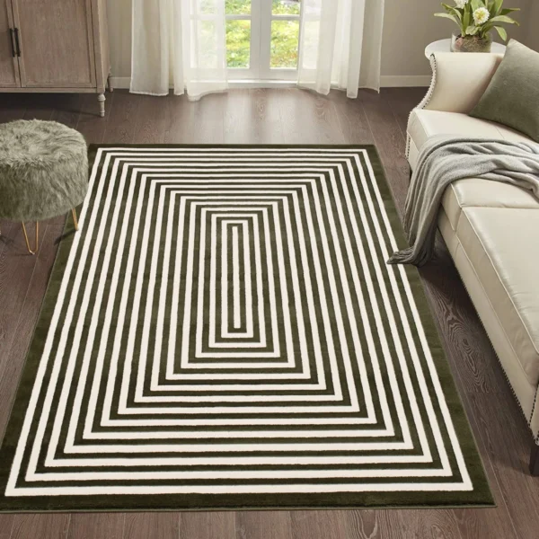 Nora Striped Non Slip Hallway Runner Rug - product image 23